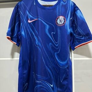 Nike Nkunku  18 men’s XL  Blue Chelsea FC Jersey